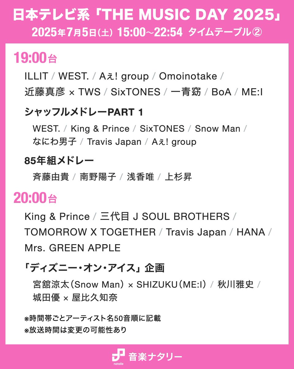 放送中】 日本テレビ系「THE MUSIC DAY 2025」🎤 18時台にTHE ALFEE
