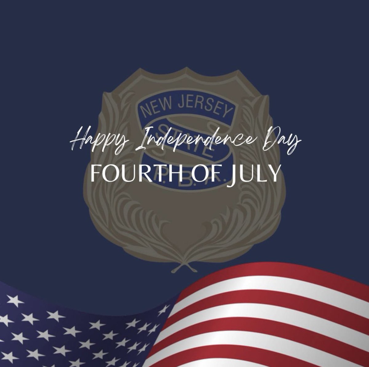 NJSPBA's tweet image. Today we celebrate our nations independence. To all the men and women in law enforcement and our military, thank you for always safeguarding the foundation on which our freedom rest.
#independenceday2025