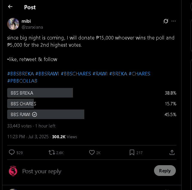 UNIS NANA VST 🗳️ tweet media