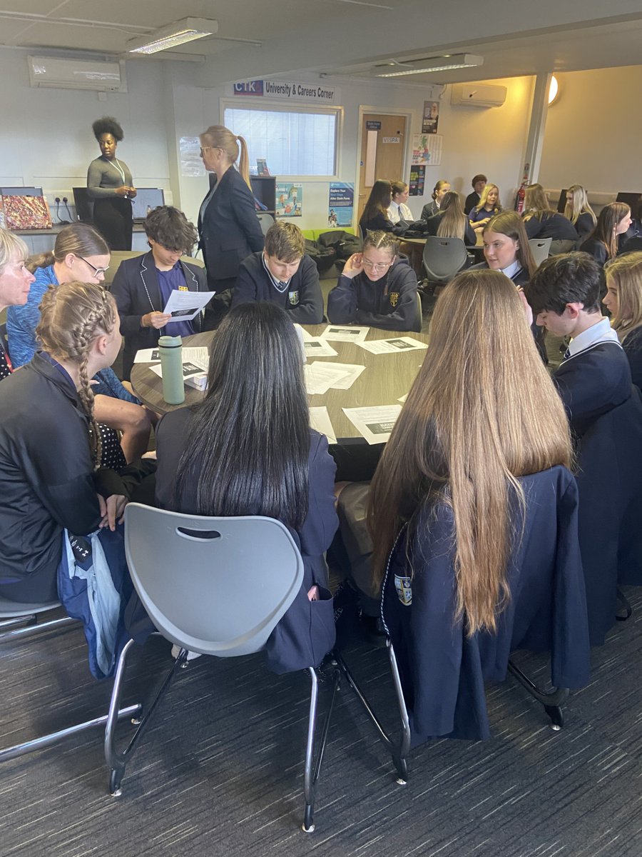 SalesianAcademy's tweet photo. Careers Next Steps Opportunity for Year 10! Yesterday, our Year 10 visited Christ The King Sixth Form! They participated in a 'speed dating' style event, finding out what courses are on offer. #CTKVisit #SixthFormAdventures #Year10Explores #FutureReady #SJBFamily https://t.co/wTuUfkvBbU