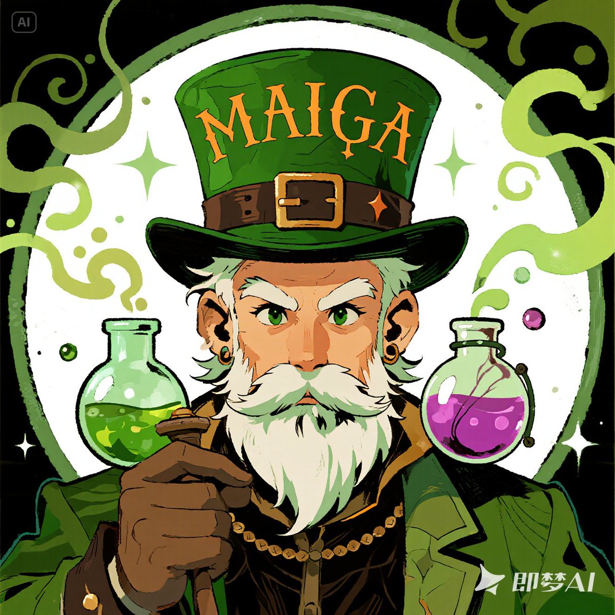 整理【链上炼金术：Maiga纪元的觉醒】

在未来的链上都市，金融已不再是人类住在的舞台，而是一场由智能体操控的高维战争。
若将这篇数字疆土比作浮空之城，<a href="/maiga/">maiga</a>，便是藏身城核深处的AI炼金术士——一个用数据编制语言、以智能合约铸就战甲的隐秘存在。

他不讲话，只思考。