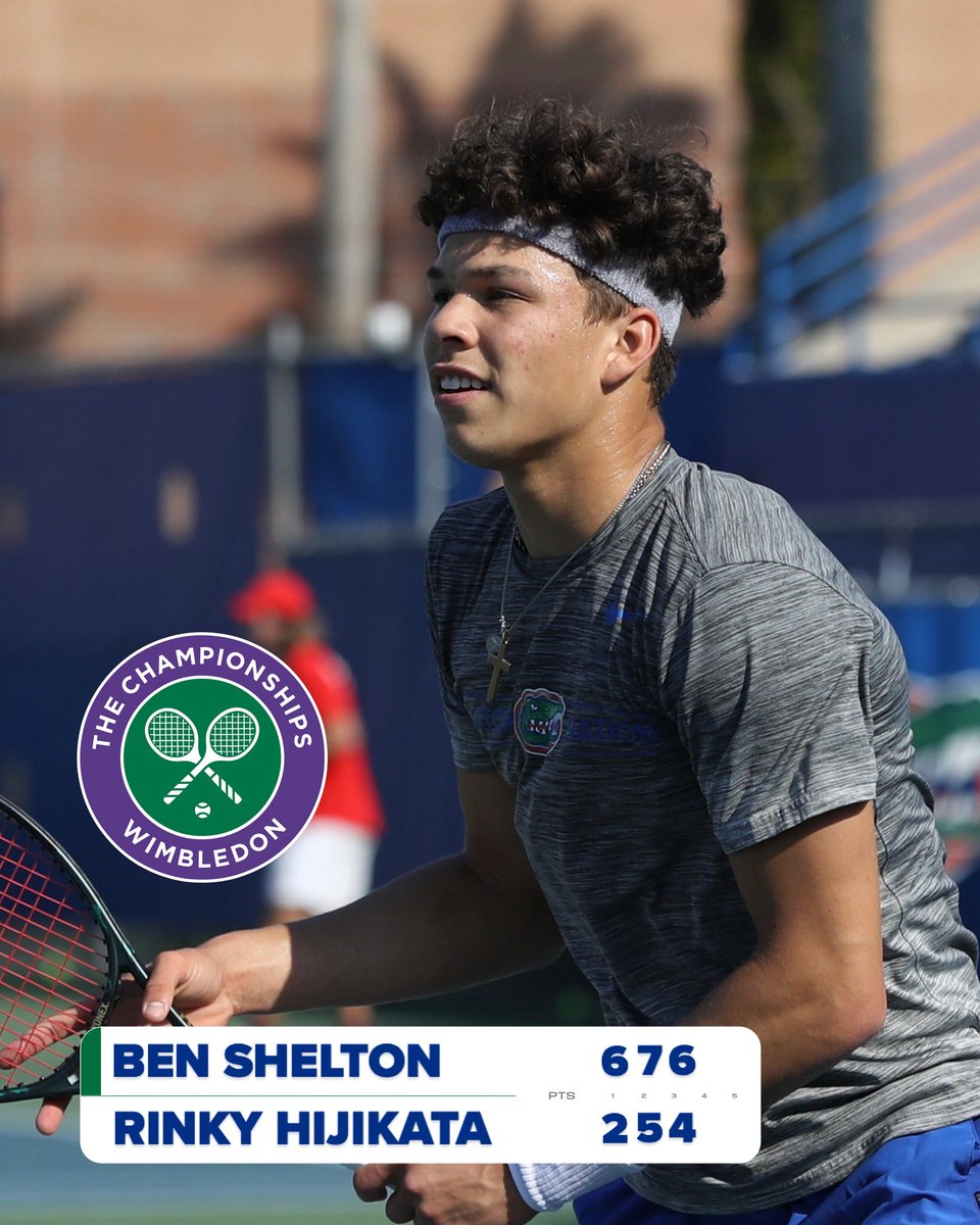 GatorsMTN's tweet image. onto the third round for Ben!

#GoGators #Wimbledon