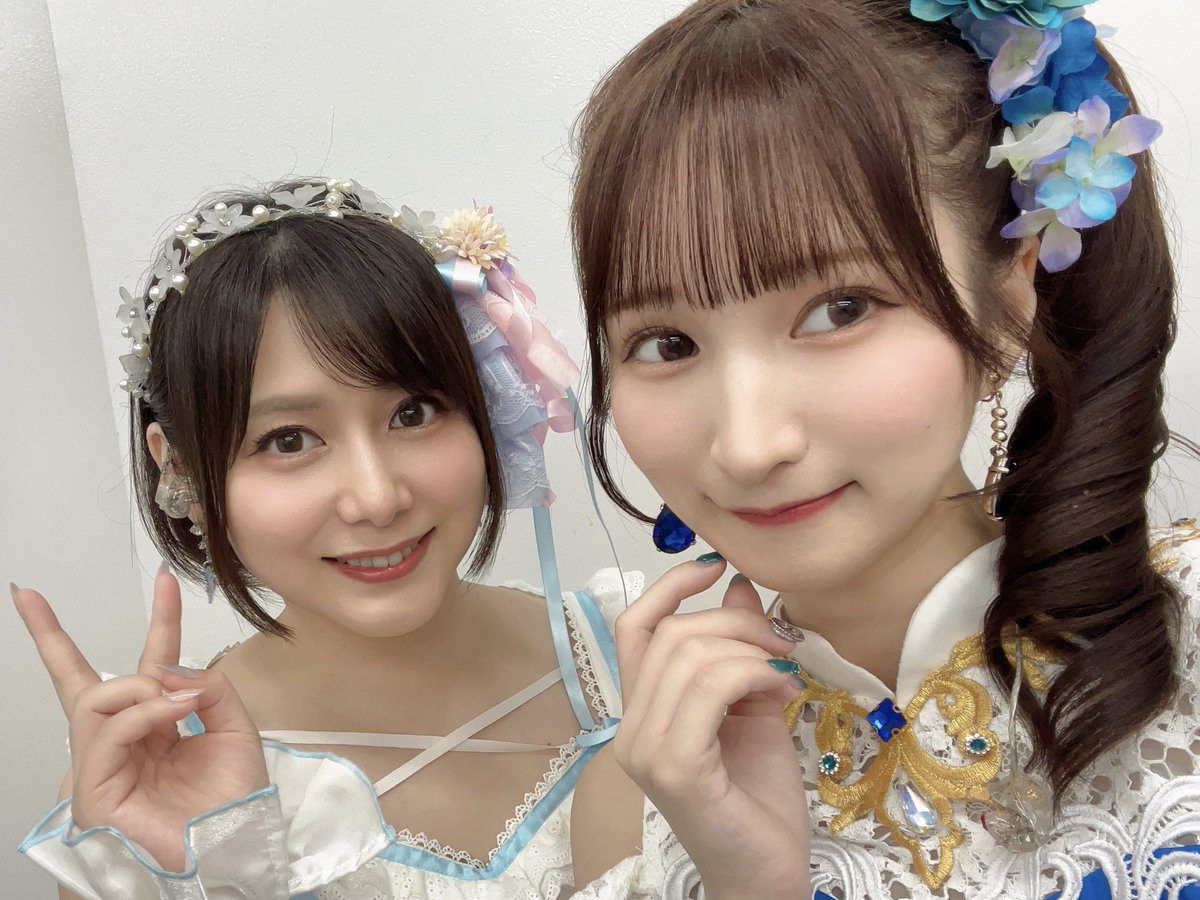 小日向美穂ちゃん役の津田美波さん♡✨
「ひだまりの中で」のひたむきな一歩一歩をずっと見ていたくなりました🧸🌳
津田さんがね、「Last Kiss」とは作家さん繋がりで姉妹だねって言ってくださったの！わあい☺︎

#デレステ10thツアー福岡_day1
#デレステ10thツアー福岡_day2