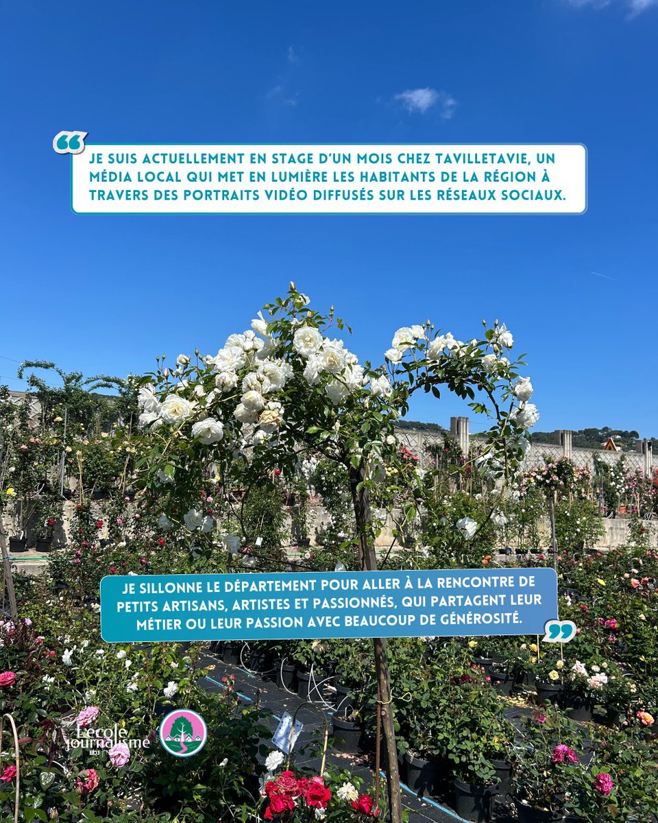 EDJ_Nice's tweet photo. [FOCUS STAGE 3ᵉ ANNÉE BACHELOR 🎙️]

Pour conclure son année, Dorian a eu l’opportunité d’effectuer son dernier stage chez @TaVilleTaVie, un média porté par TProduction à Antibes. Un média engagé, qui fait entendre la voix des territoires et des passionnés !

#EDJNice https://t.co/MlkHPSywZQ