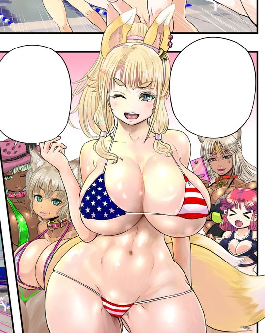 🇺🇸 from my comic Anime-Tamae! 