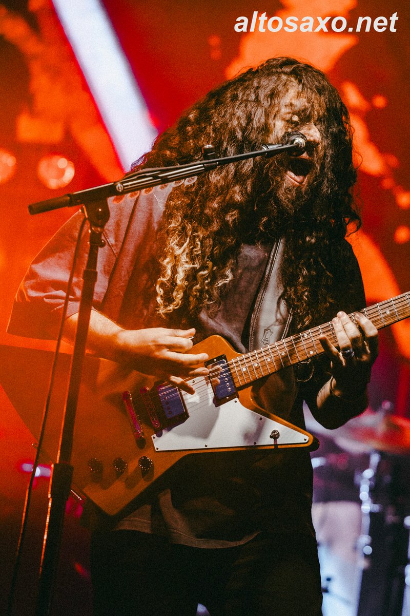 Claudio Sanchez of Coheed and Cambria performs at Rock Werchter 2025 at Festivalpark in Werchter, Belgium on July 3, 2025. 
ALTOSAXO Music Apparel 
altosaxo.net