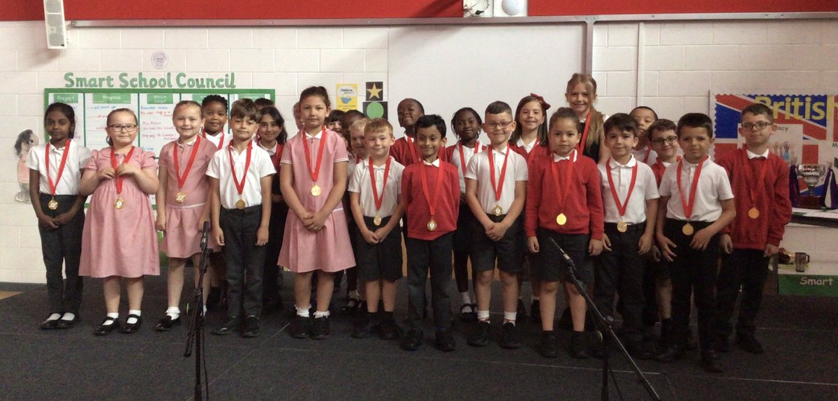 Sports day winners for KS2 and KS1! 🏀⚽️