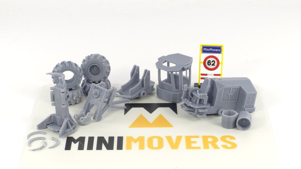 MiniMoversNL's tweet image. @MiniMoversNL @toytrucker #latestaddition #modelmechanic #custom #3Dprinting #caterpillar #563C #fellerbuncher #forestry #worktools #parts #discerning #caterpillar #collector #hughinscale
minimovers.nl/en/news/caterp…