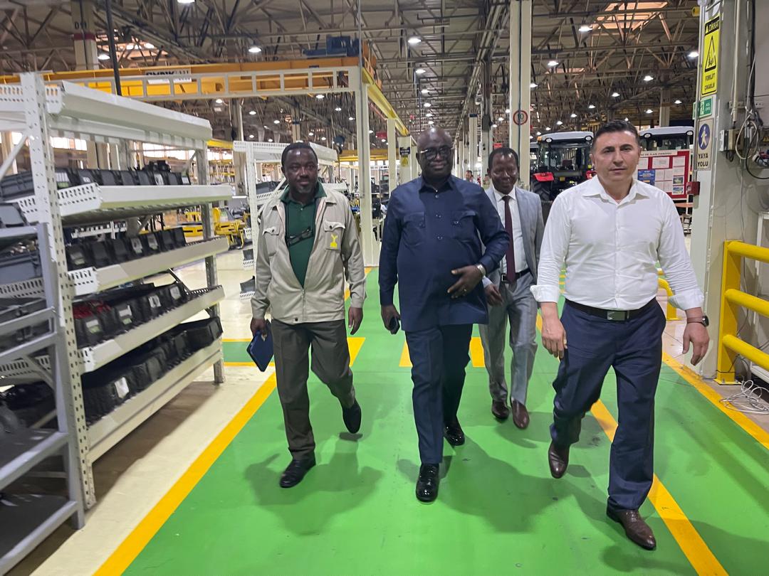 During my working visit to Hattat Traktör's facility in Istanbul, an understanding was reached for the establishment of a tractor assembly plant in Ghana. 

Hattat Traktör will provide technical support to our local partner, 10G Globaltech Ltd, to set up the plant.