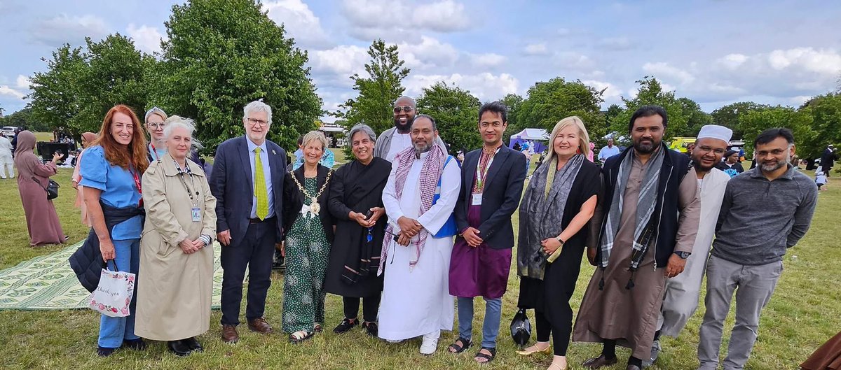 GICMosque's tweet photo. It was amazing to welcome the Mayor Greenwich, local councillors and our incredible MP Clive Efford!  @CliveEfford has been an invaluable asset to our community for many years, and it was fantastic to share the GICs 13th Eid at the park together. 🌙 #CommunitySpirit #Eid" https://t.co/9i00KaXs82