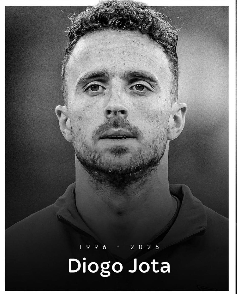 Thank you for the wins, the passion and the joy you brought to our wonderful team and the world of football. YNWA. RIP Diogo Jota. Live life to the full.