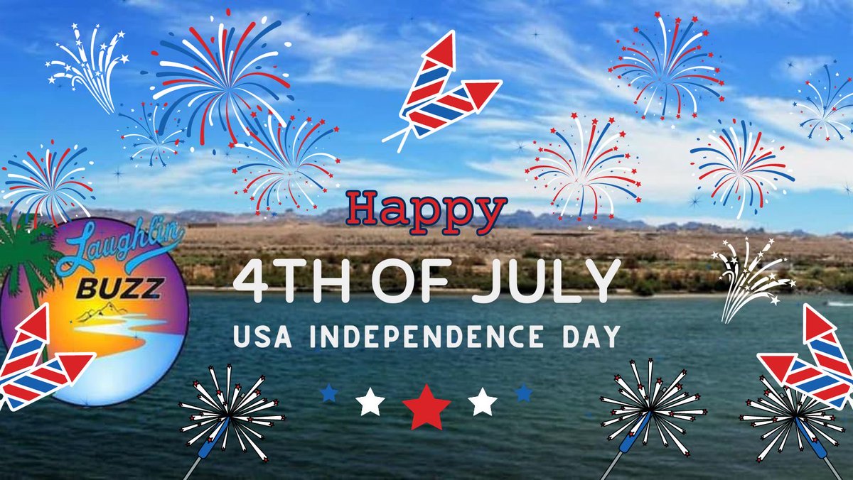 laughlinbuzz's tweet image. Happy 4th of July 🎇
Laughlin has two fireworks shows tonight. Rockets Over the River along the Riverwalk and another fireworks show at the Avi Resort & Casino.
#Laughlin