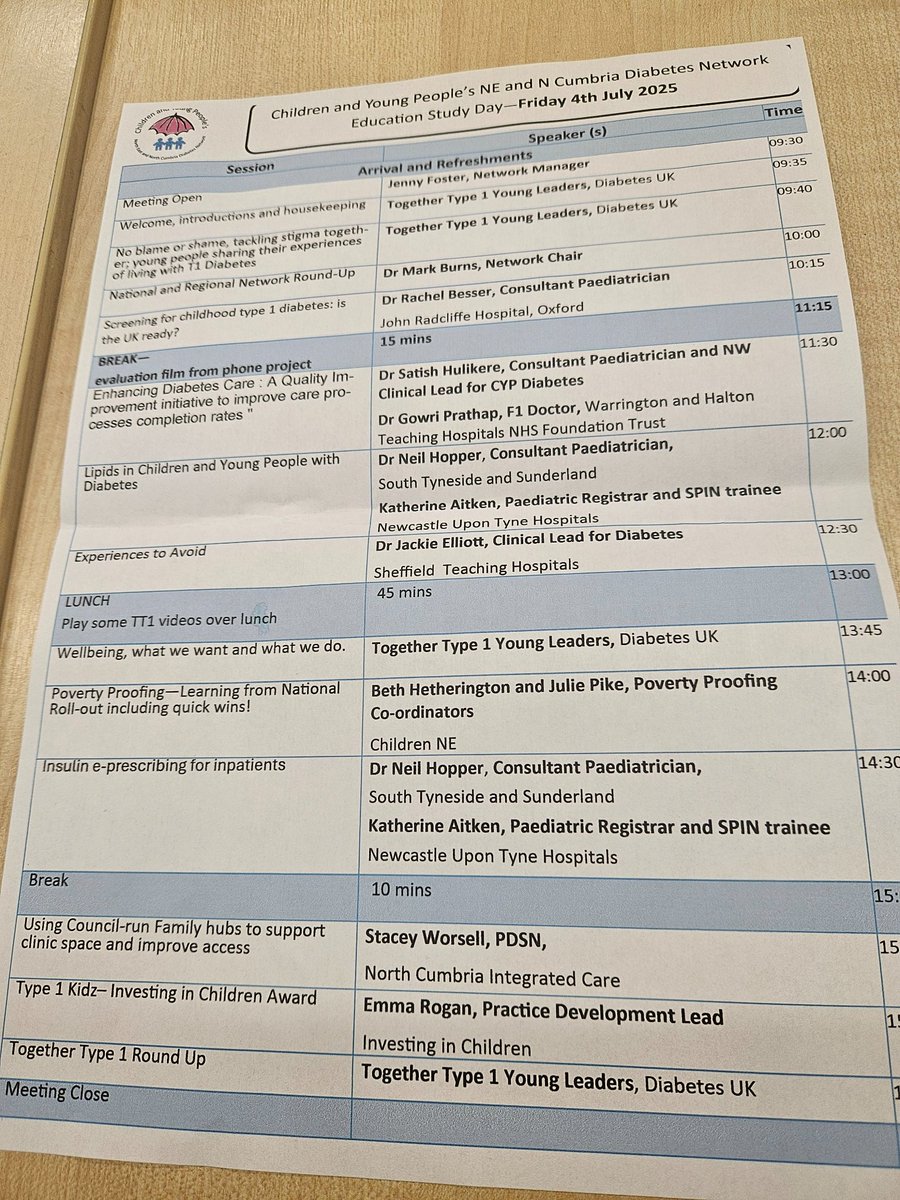 BesserBesser's tweet image. Now in Durham to join NE/ N Cumbria paed diabetes network to talk  #T1D #screening &amp;amp; #implementation. Gr8 to hear views of Young Leaders,  88 years combined experience of T1D! Floating ideas discussed yesterday with @ABCDiab  @pcdosociety @ketandhatariya @BritSPED  @T1Early