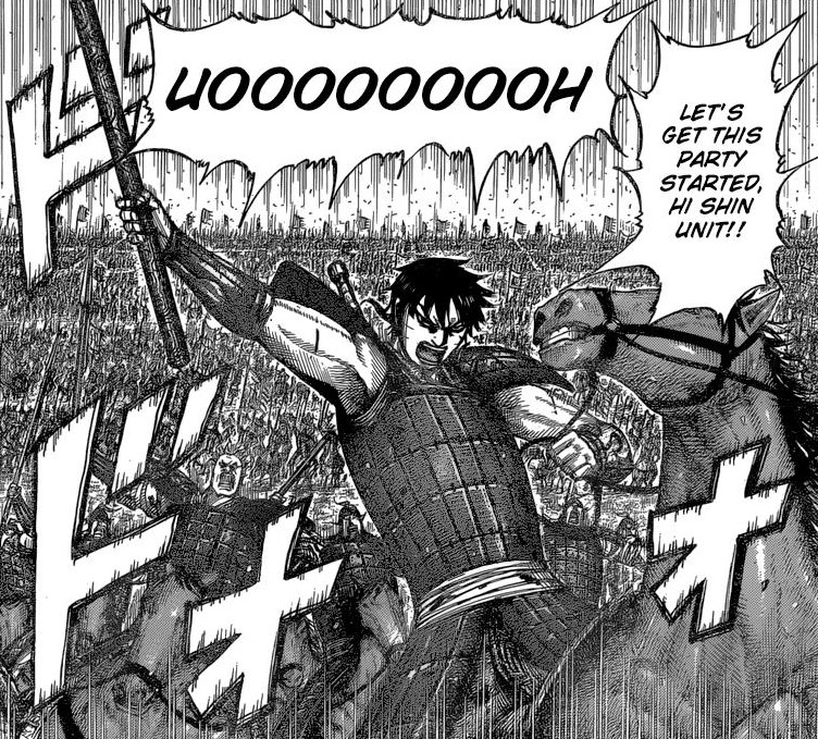 As someone who is "historically spoiled", I'm so excited for Kingdom's next arc