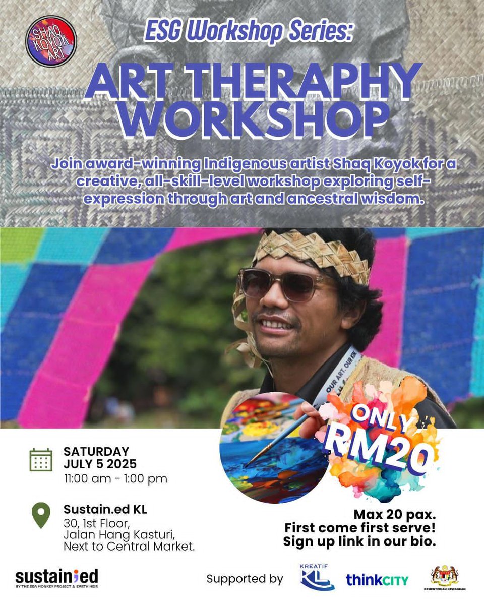 Tomorrow at 11a.m! #ArtTherapy #workshop