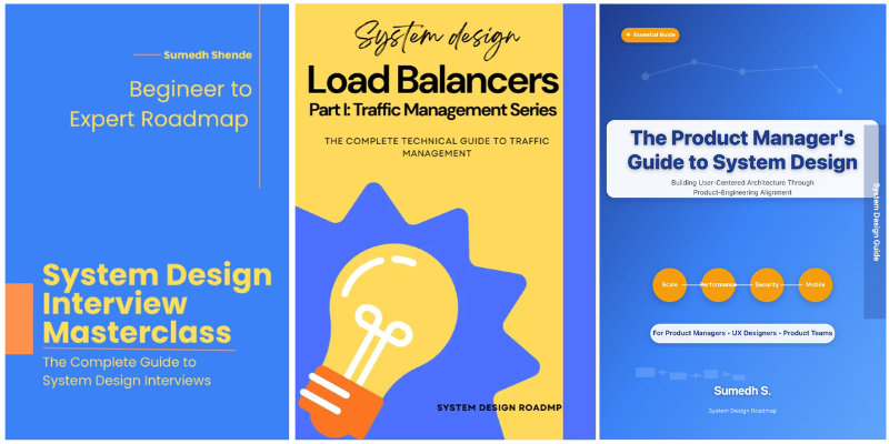 SystemDR1's tweet photo. 🎁 System Design Roadmap E-Books
    Buy here -> https://t.co/mtAZkibP05
#sytemdesign #interview #jobs https://t.co/iKF0p8htpD