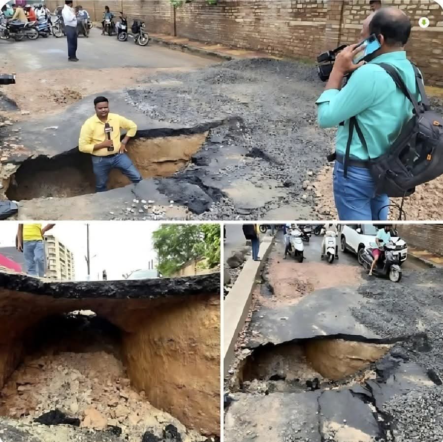 MP के स्मार्ट शहरों में सड़क पर उभरकर आ रहे ये गड्ढे नहीं ..ये भष्ट्राचार की सुरंग है! ग्वालियर के बाद अब इंदौर ...
#Indore #gwalior #MPNews