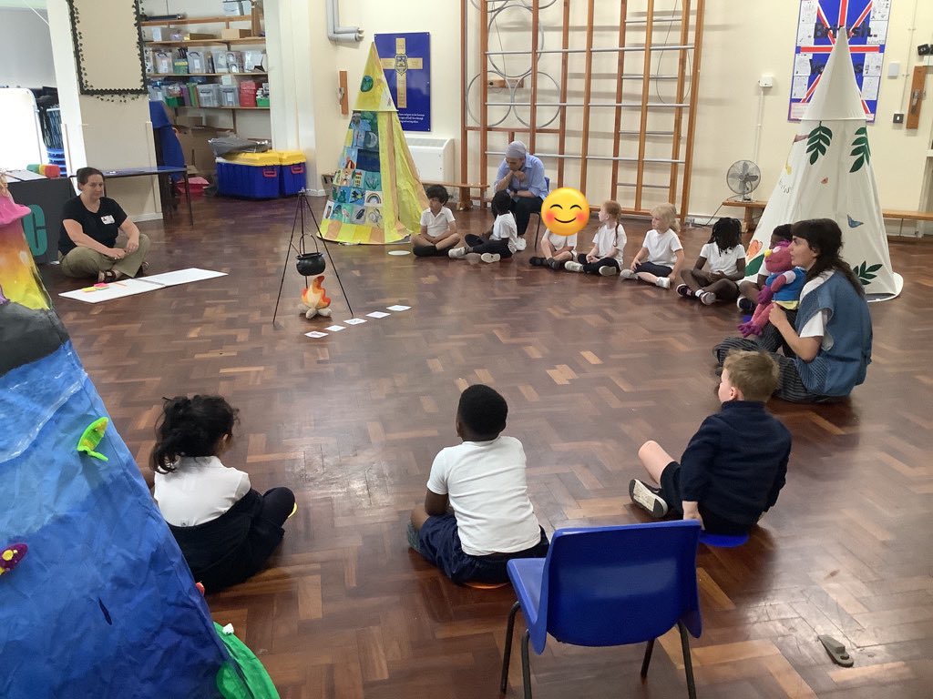 Reception had a super time making story soup with <a href="/RicNicUK/">RicNic</a> this week!