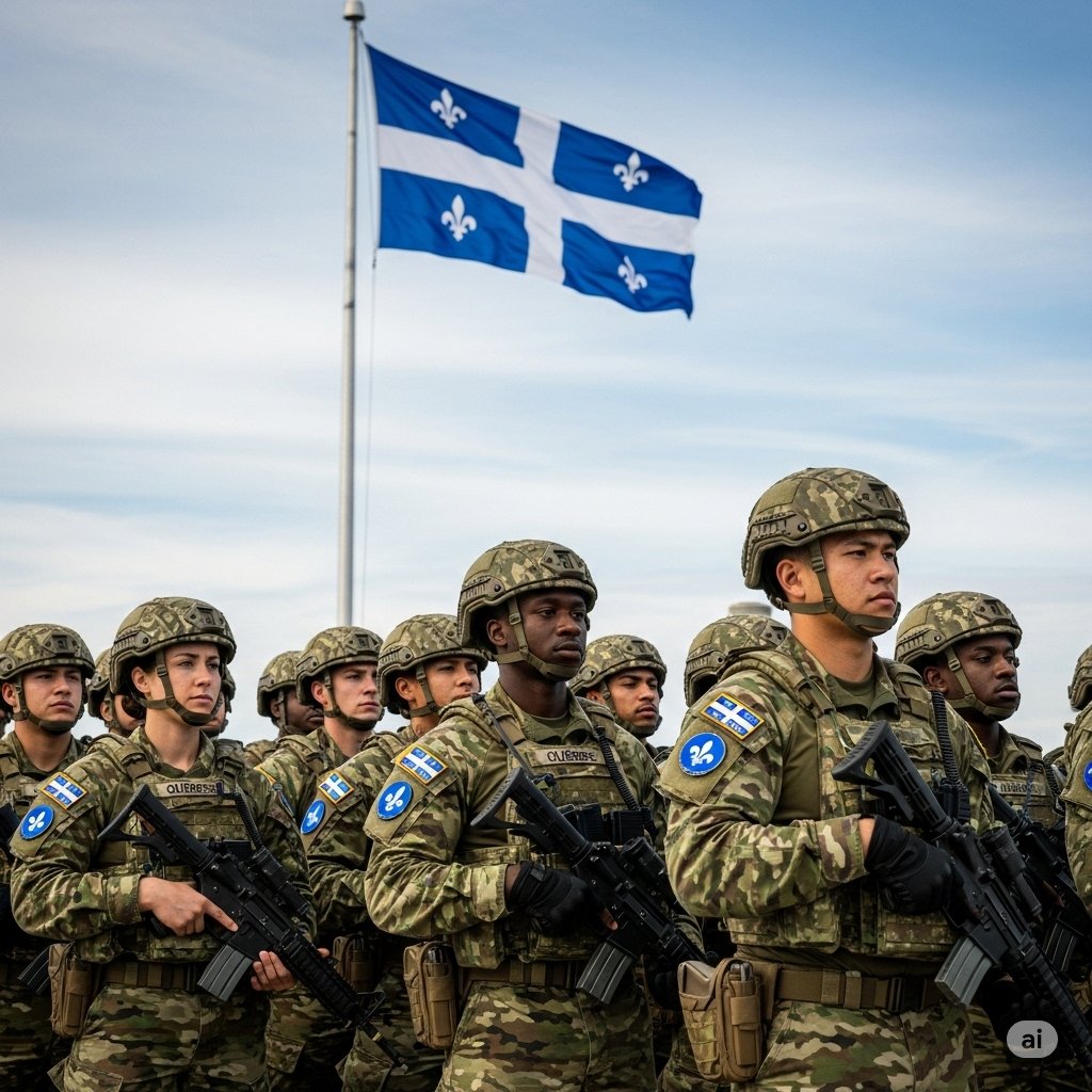 DoLeroux's tweet image. Oui le Québec indépendant aura une armée nationale. Nous possédons 20-25% des actifs actuels de l'armée canadienne
Actifs qui seront ensuite ajustés en fonction de nos besoins. Une armée agile et équipée pour défendre notre territoire, nos frontières et pour les mandats conférés.