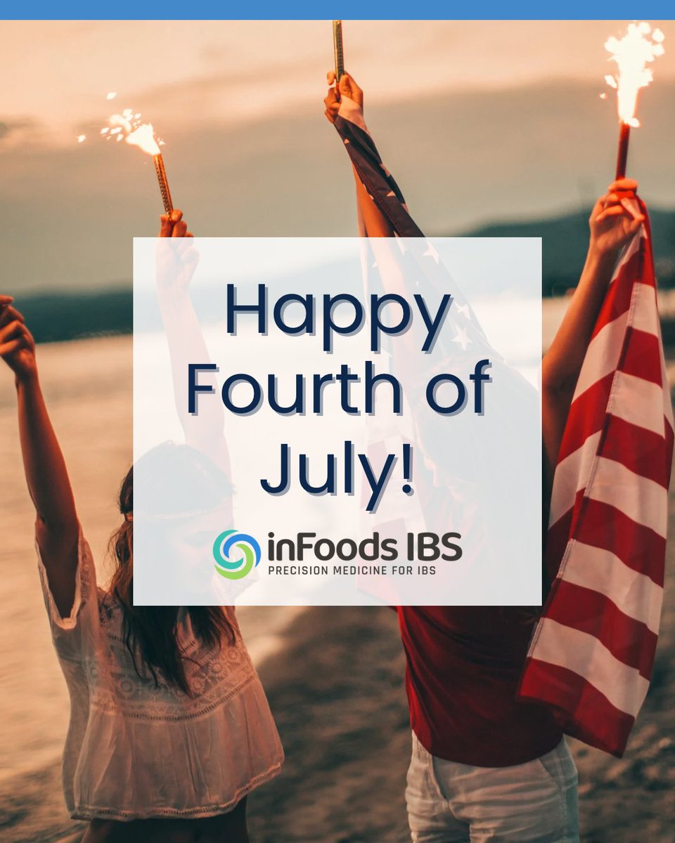inFoodsIBS's tweet image. This Fourth of July, we honor the past, celebrate the present, and keep pushing toward a better tomorrow. Have a safe and joyful Independence Day.
#inFoodsIBS #GutHealth #FeelBetterFaster #IBSRelief #Bloated #Bloating #fourthofjuly