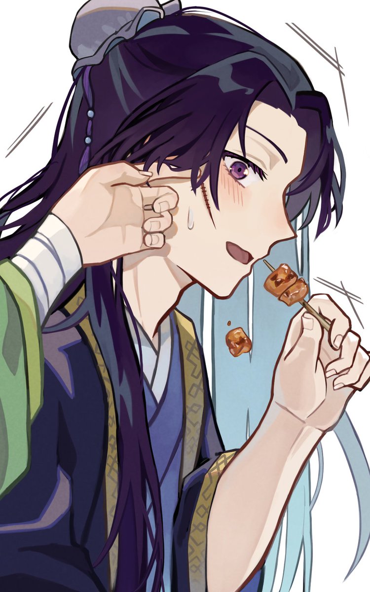 fullmoon_tukimi's tweet image. 『なっ、なんだ！？！？』
『…(綺麗な縫い目だなあ。)』
#薬屋FA