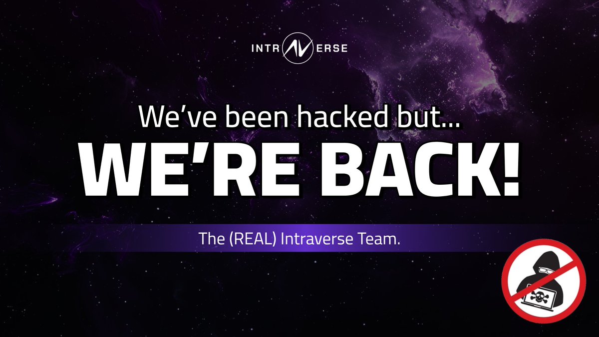 WE'RE BACK FAM 🚨🚨

Earlier yesterday, unauthorized access was detected on our account.

The good news: NONE of our community members were affected. No wallets, no assets, no personal info compromised.

We've regained full control and are reinforcing security.

Thanks for
