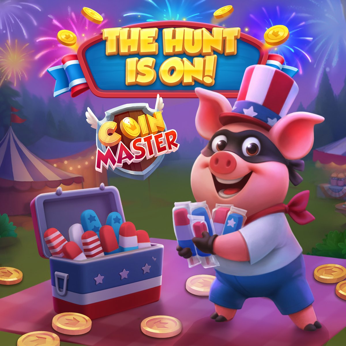 CoinMasterGame's tweet image. The new ALL-AMERICAN HUNT is LIVE!🇺🇸🏈
Find POPSICLES to WIN BIG REWARDS!🎁
Go get it---> Coin-Master.co/CyOUkX