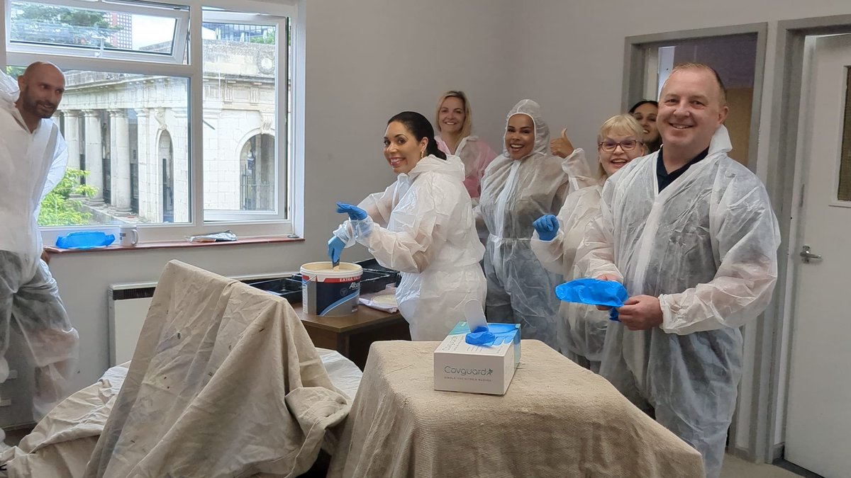 Many thanks to the happy volunteers from the <a href="/Wesleyan/">Wesleyan</a> Group for their work at the Care Centre today. Much appreciated!