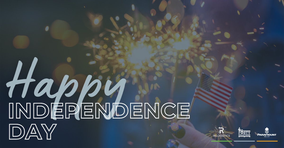 As we celebrate the 4th of July, Relogistics Services would like to take a moment to wish you a happy Independence Day. Please remember to be safe as you enjoy a day filled with festivities, family gatherings, parades, and fireworks! #4thfofjuly #Relogistics #Independence Day