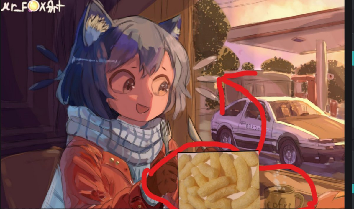 AMoscoglo27368's tweet image. I don't know but this part niko looks like corn sticks