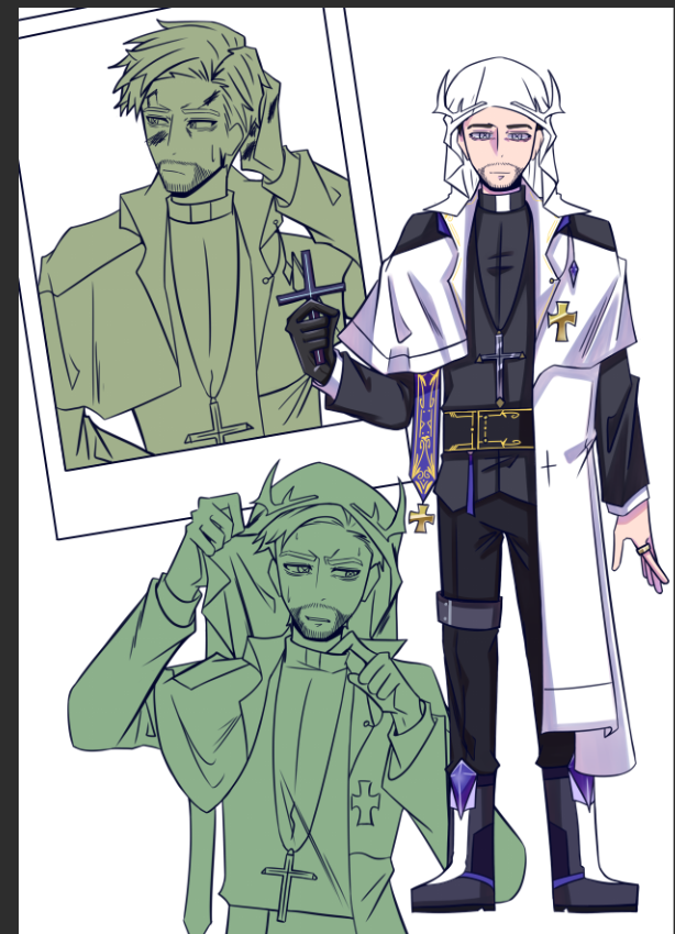 gray_karas's tweet image. yes im foing servias' god father clothes. But I can't catch up his birthday sry
趕不上瑟維生日 只能先放這個 然後蒸氣朋克 克利切過幾天也會完成 

#IdentityV #magician #ServaisLeRoy