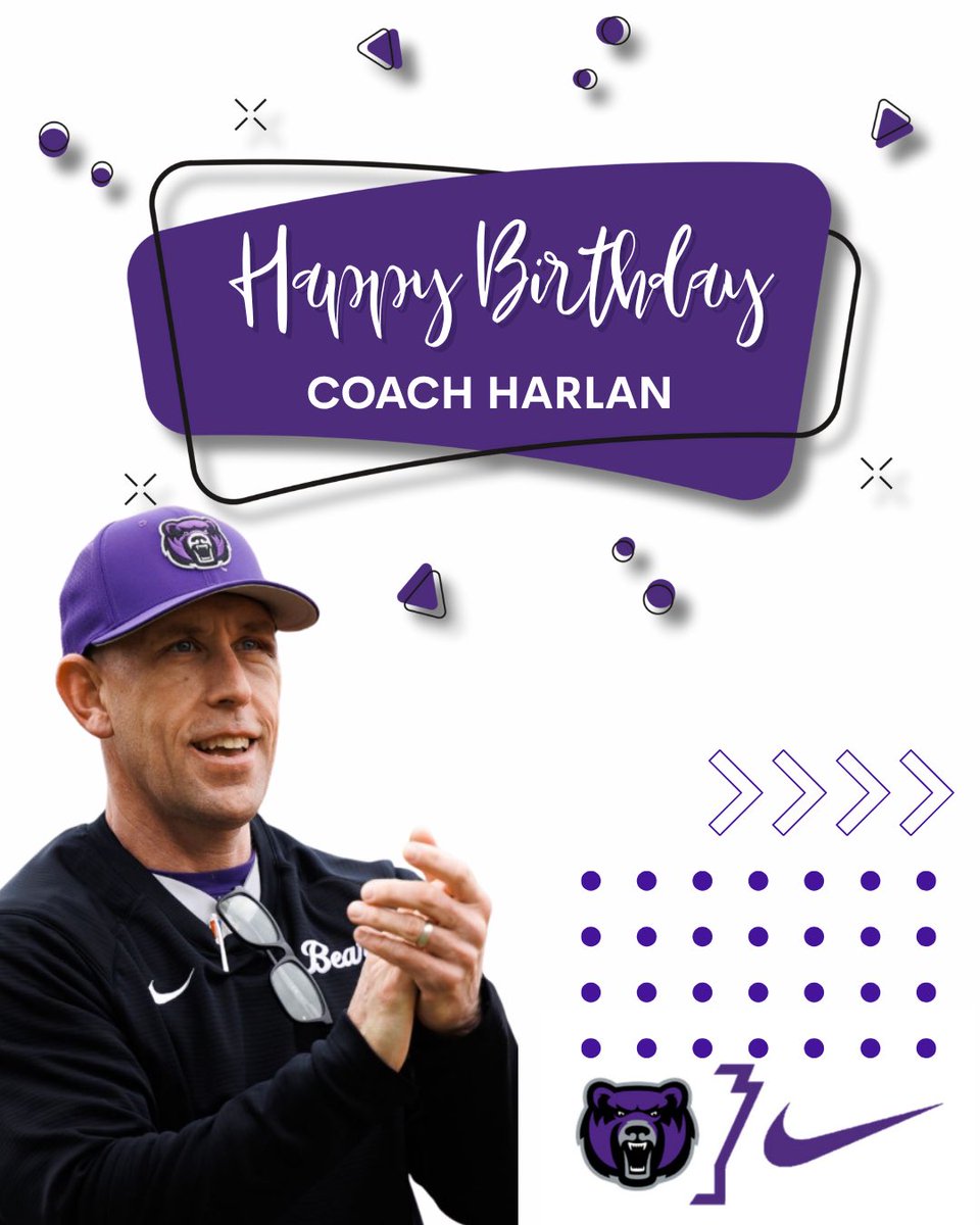 UCA Baseball (@ucabearbaseball) on Twitter photo Happy Birthday to our head bear, <a href="/Coachharlan22/">Nick Harlan</a>!!! π
#BearClawsUp βοΈ #FightFinishFaith Happy Birthday to our head bear, <a href="/Coachharlan22/">Nick Harlan</a>!!! π
#BearClawsUp βοΈ #FightFinishFaith