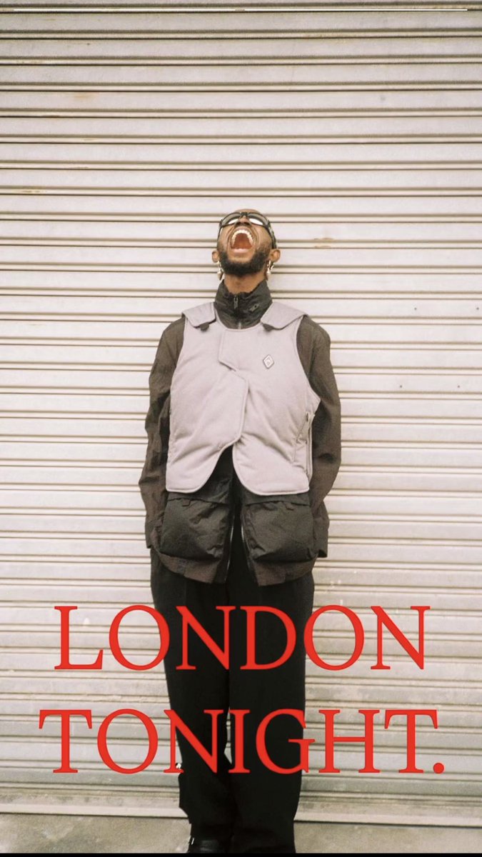 Black Sherif live in London Tonight 🔥
IRONBOY TOUR‼️