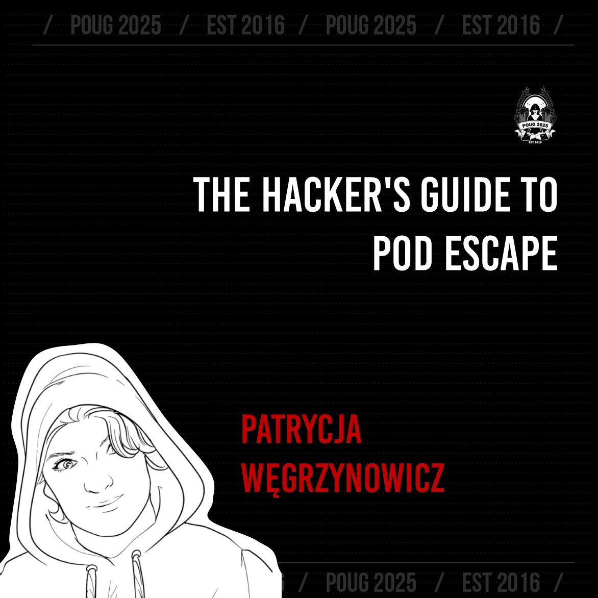 ORA-600 (@poug_org) on Twitter photo Think you're secure? Think again.
At #POUG2025, <a href="/yonlabs/">Patrycja Wegrzynowicz</a> takes you to the dark side of containers — and shows you how to escape.
Live demos, clever hacks, and lessons your security team needs to hear:
poug.org/edycja/poug-20… Think you're secure? Think again.
At #POUG2025, <a href="/yonlabs/">Patrycja Wegrzynowicz</a> takes you to the dark side of containers — and shows you how to escape.
Live demos, clever hacks, and lessons your security team needs to hear:
poug.org/edycja/poug-20…