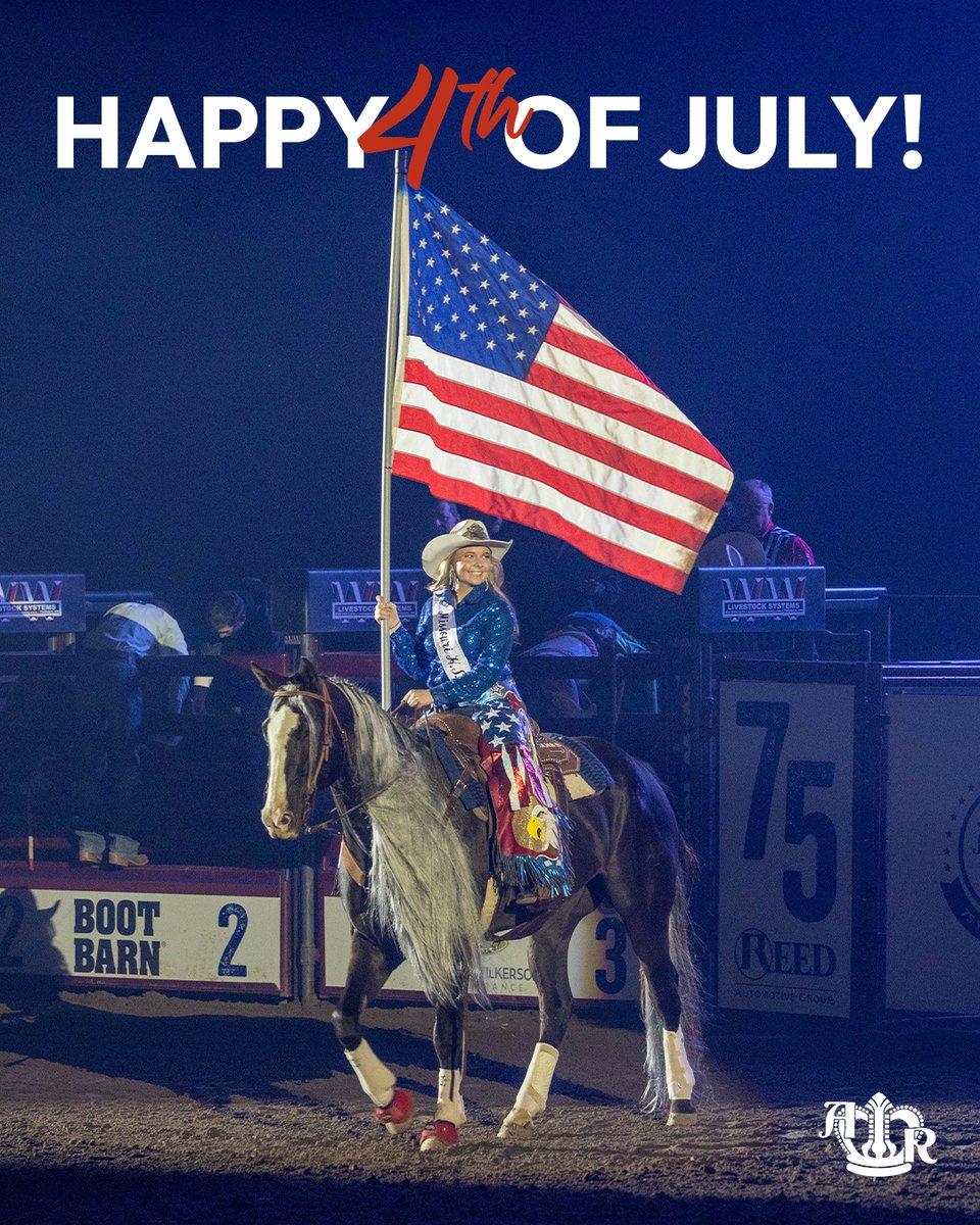Land of the free, home of the brave. 🇺🇸 Wishing you a happy and safe Fourth! 

#AmericanRoyal #WhereChampionsAreCrowned