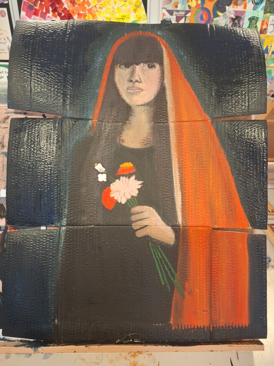 Two intensive days of painting and learning. Thank you for having me and well done to all the students.

#creativeworkshop #liverpool #portrait #painting #art