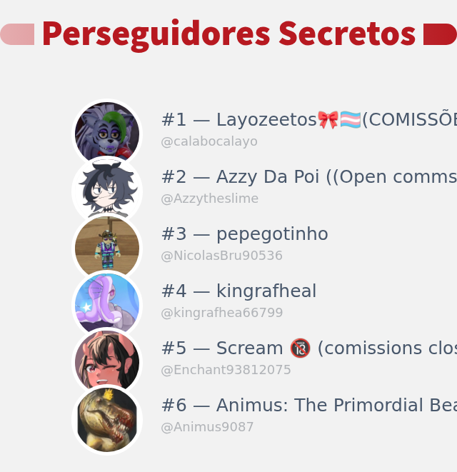 Acabo de descobrir quem visitou meu perfil no Twitter!

⠀➡️ infinityweet.com/secret-stalker…