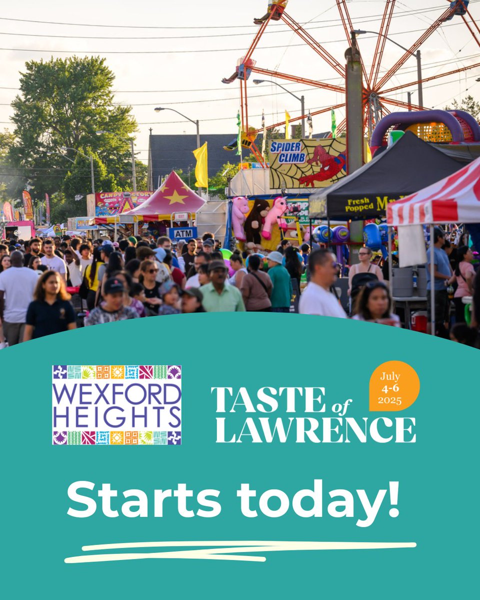Taste of Lawrence 2025 kicks off TODAY! Get ready for a weekend of amazing flavours, music and entertainment for the whole family! 🎡🍡🎶

#TasteofLawrence #TOL2025 #scarborough #streetfestival #summerfestival #torontoevents
