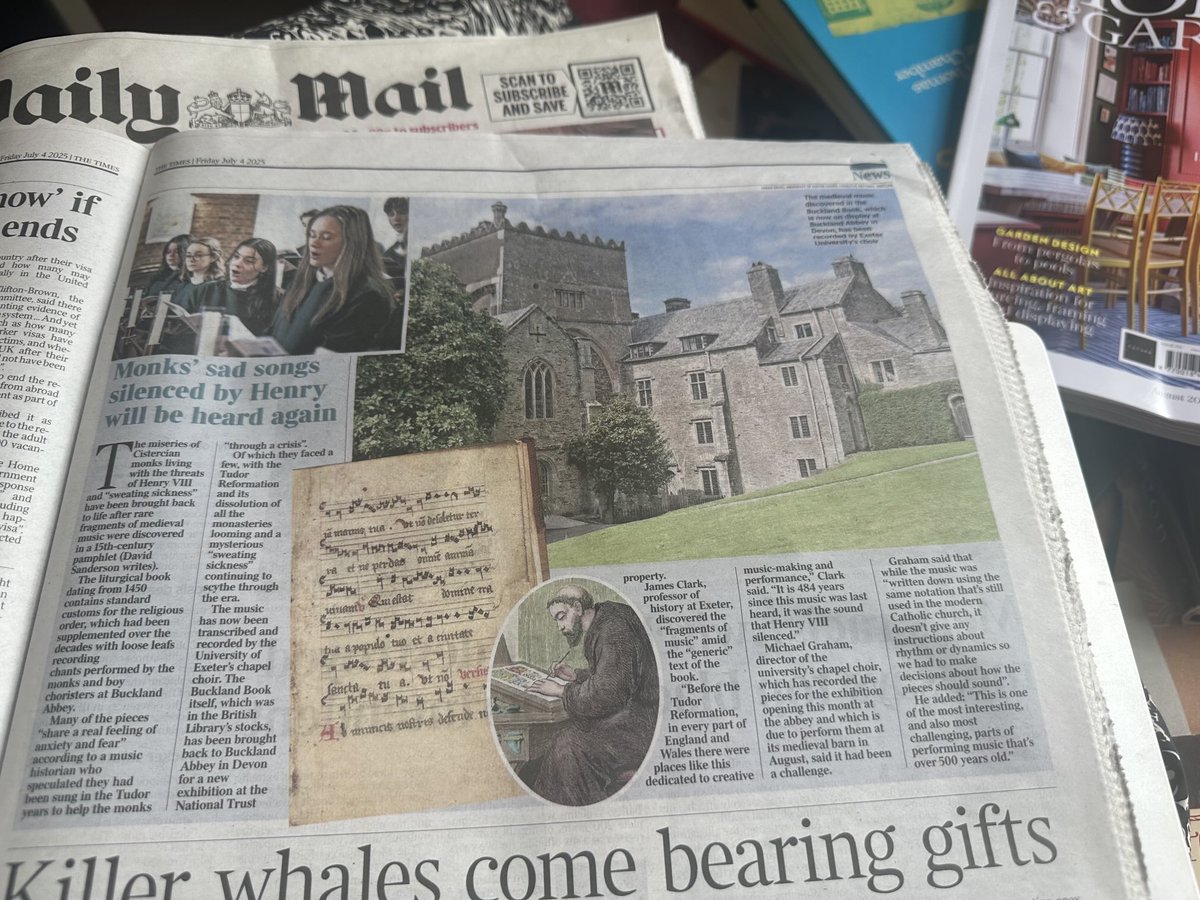 Rediscovering the music that Henry VIII silenced. Wonderful!