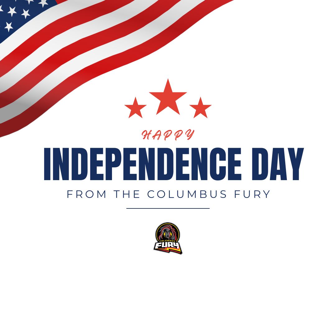 ColumbusFury's tweet image. Happy Fourth of July, Fury Fam! 🇺🇸

#UnleashTheFury