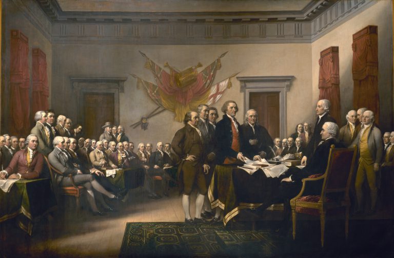 TallMenBooks's tweet image. On this Independence Day, let us remember our greatest generation of political leaders and statesmen and their willingness to pledge their lives, fortunes, and honor for independence for their descendants. They were certain of hardship and the destruction of war.