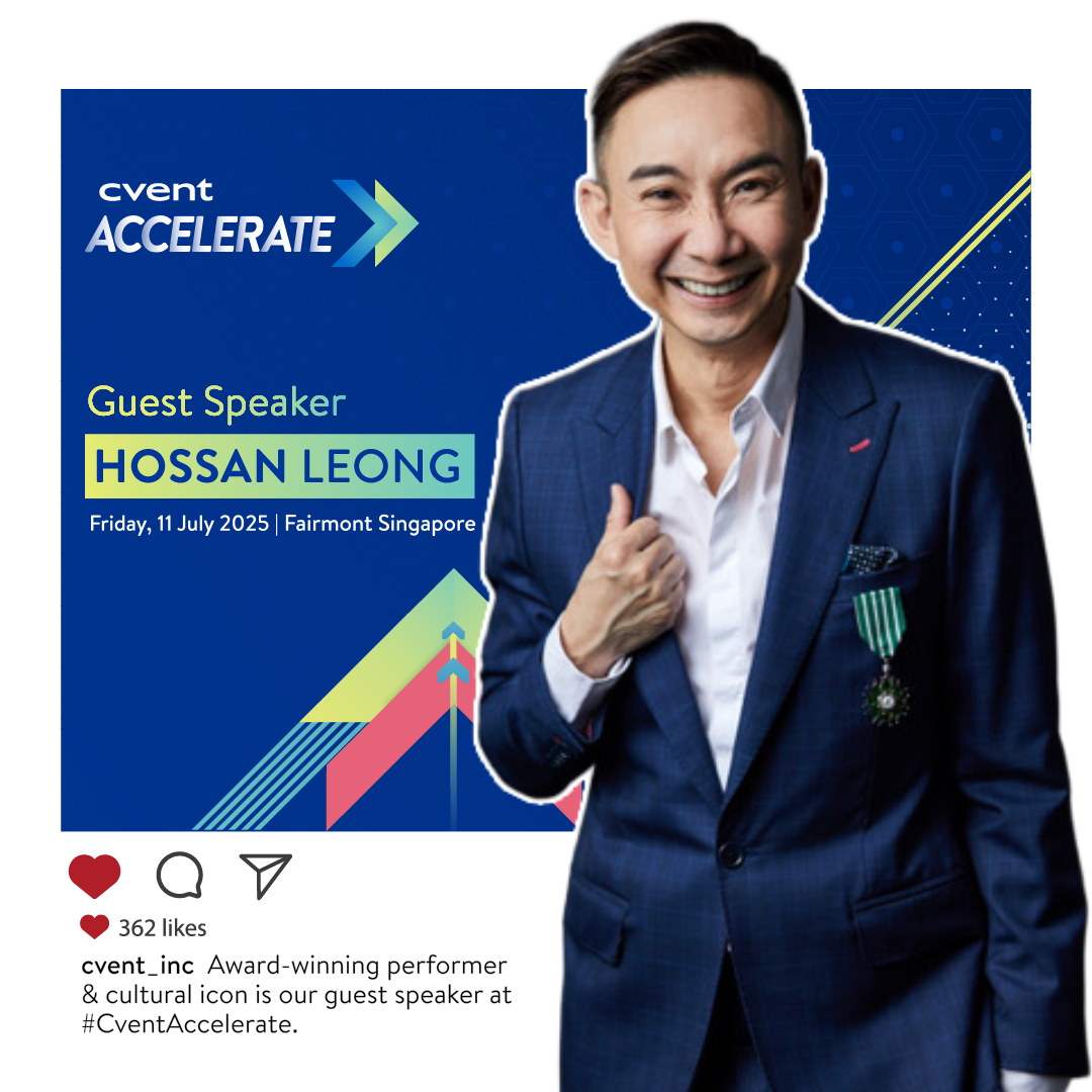 cvent's tweet image. We see you, Singapore and Sydney😎 #CventAccelerate
📍 #Singapore
🗓️ July 11 - 🎤✨ @HossanLeong brings his master storytelling to the main stage
📍 #Sydney
🗓️ July 16 @thelazyceo, founder of Showpo, sharing how she turned bold ideas into global success.🔗 okt.to/XrJAsp