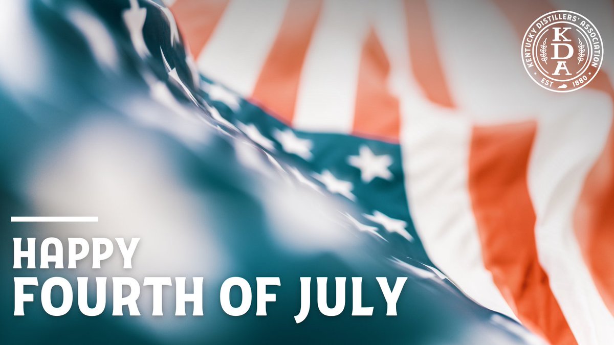 KY Distillers' Assoc (@kydistillers) on Twitter photo Happy 4th of July from our <a href="/KyDistillers/">KY Distillers' Assoc</a> family to yours! Whether you’re enjoying time with loved ones or raising a glass, we honor those who helped shape our country.
Cheers to freedom!
Enjoy like a true Kentuckian: Responsibly.
#KentuckyBourbon #FourthOfJuly #Cheers Happy 4th of July from our <a href="/KyDistillers/">KY Distillers' Assoc</a> family to yours! Whether you’re enjoying time with loved ones or raising a glass, we honor those who helped shape our country.
Cheers to freedom!
Enjoy like a true Kentuckian: Responsibly.
#KentuckyBourbon #FourthOfJuly #Cheers