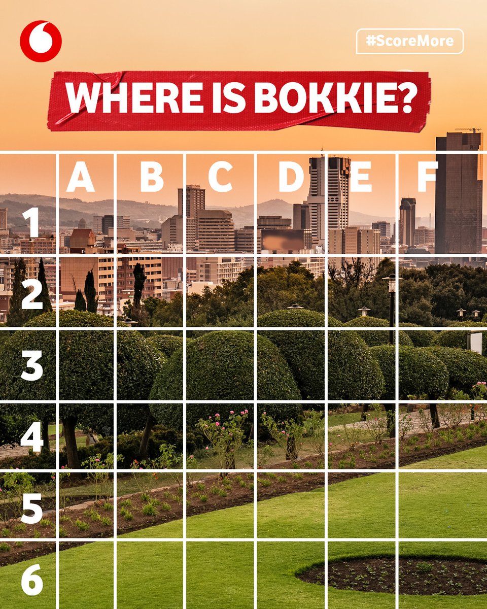 Pretoria’s got Bokkie this weekend — but can you track him down? 🕵️​
​
Use #SCOREMORE with his location for a chance at 5GB <a href="/Vodacom/">Vodacom</a> data!​

#RSAvITA