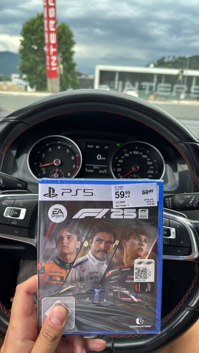 Wenn man F1 anstatt COD kauft weiß man, dass man wirklich alt geworden ist