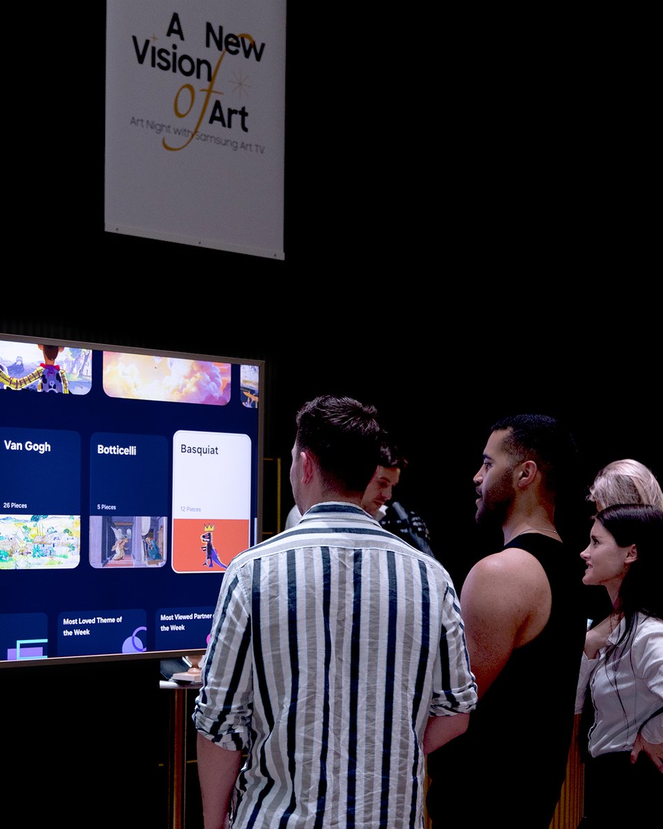 Every moment was a spotlight, from captivating interactions in the Art Cube with RM of BTS <a href="/rkive/">(nope)</a> to insightful talks with artists and our inspiring influencer event. Witness how these shared moments build excitement and truly highlight Samsung Art TV experience.🌟
Check out the