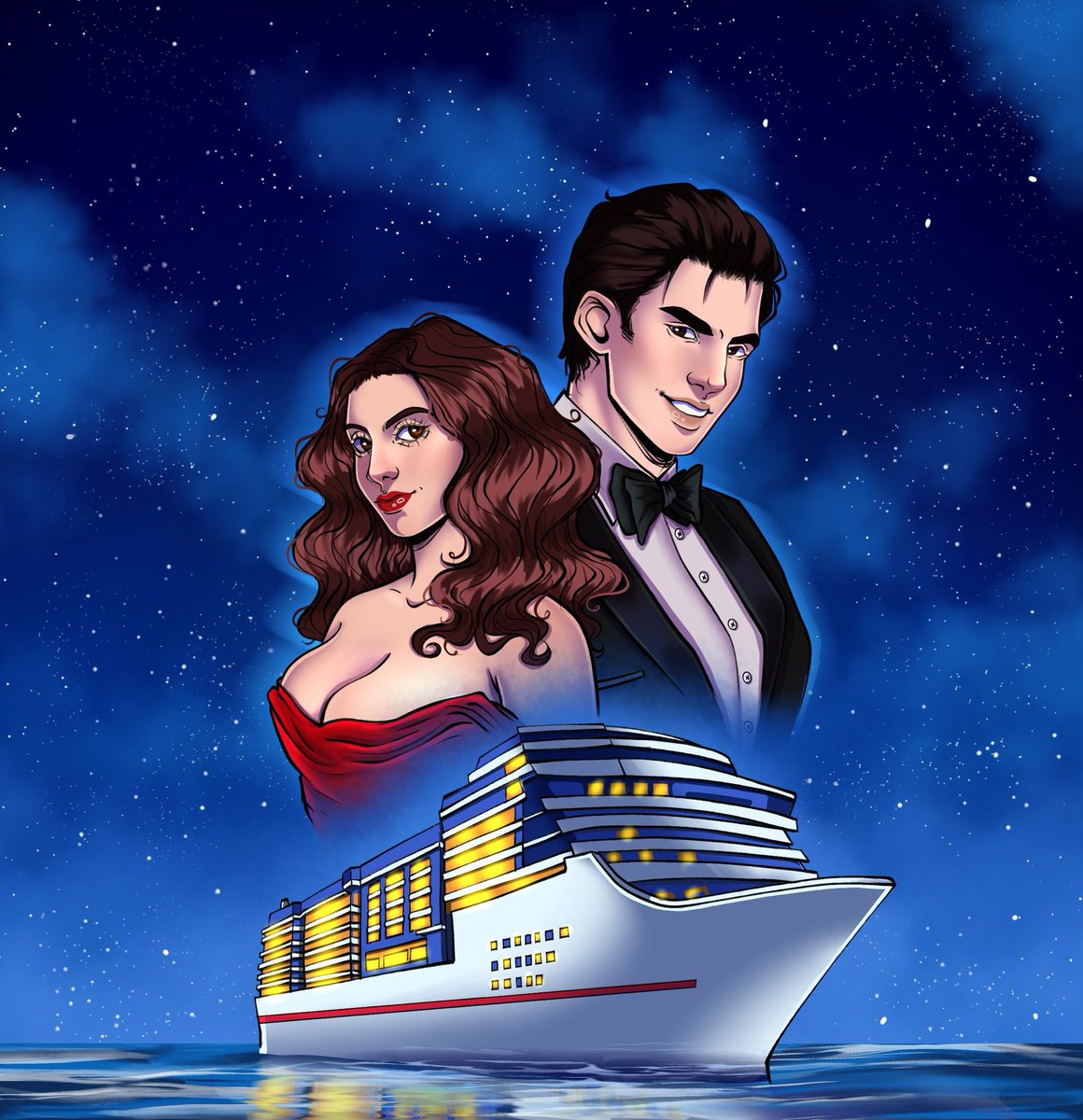 leriam pelas tropes e capa? 💋

⚓ enemies to lovers 
🌊 só tem uma cama 
⚓ fake dating (casamento falso)
🌊 convivência forçada 
⚓ grumpy x sunshine 
🌊 cão e gato