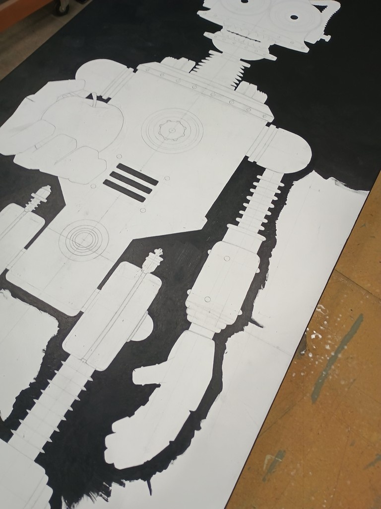 In progress new piece 60x22 inches

#art #popsurrealart #popsurrealism #handcrafted #contemporarypainting #losangelesart #lowbrowart #RobertNelsonArt #popsurrealpainting #artcollecting #drawing #mixedmedia #mixedmediadrawing l8r.it/ArbU