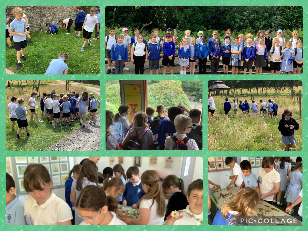 Dosbarth Seren had a fantastic time today at The National Botanic Garden of Wales. We had a wonderful workshop all about Welsh myths and legends and had a great time exploring around the gardens! <a href="/WalesBotanicEdu/">Addysg/Education National Botanic Garden of Wales</a>