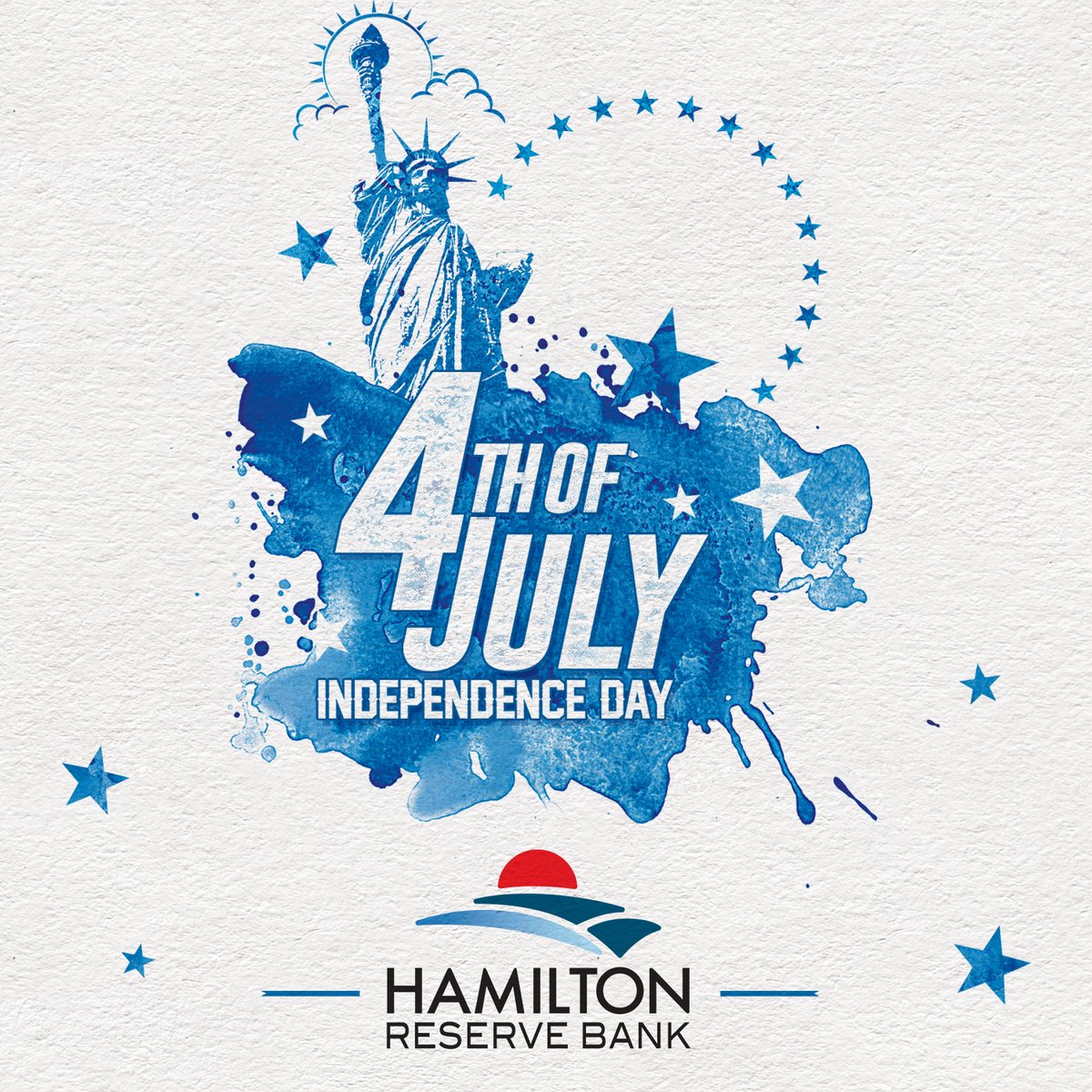 Hamilton Reserve Bank wishes our clients, friends, and their families a happy 4th of July holiday.
